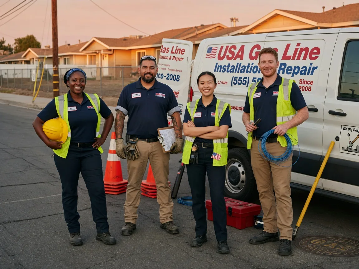 Gas Line Installation company in Elliott, IL